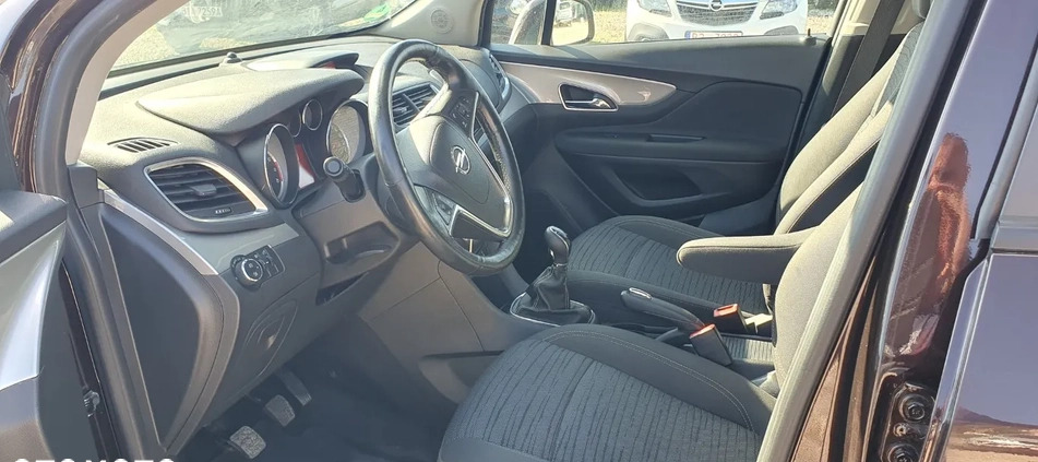 Opel Mokka cena 44900 przebieg: 122000, rok produkcji 2015 z Pieniężno małe 667